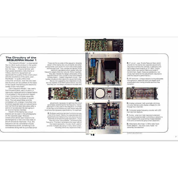 Sequerra Company Broadcast Monitor Model 1 Saturday Audio Exchange